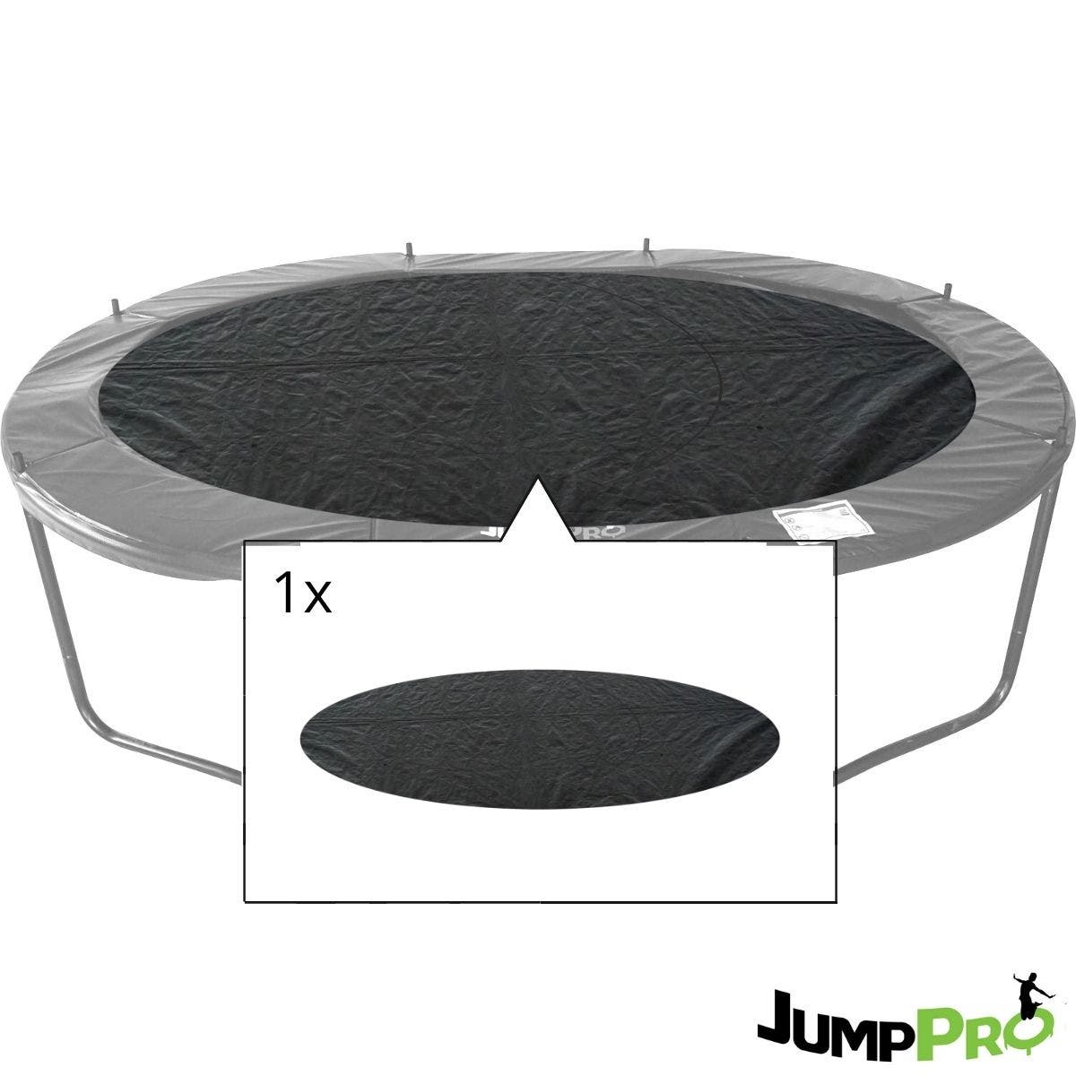 8ft JumpPRO® Black Round Trampoline Bed Cover