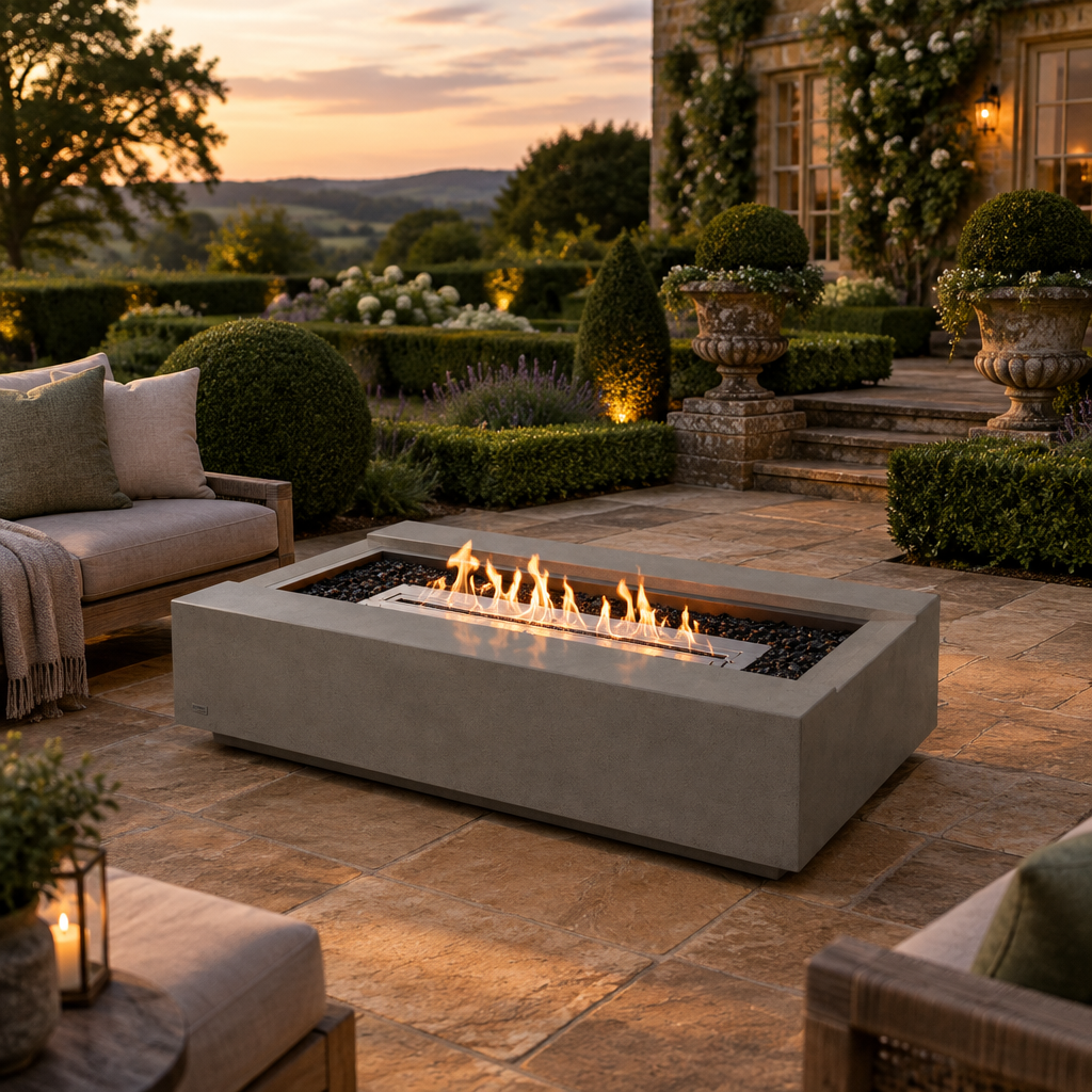 EcoSmart Fire Cosmo 50 Fire Table with Smokeless Bioethanol Flame