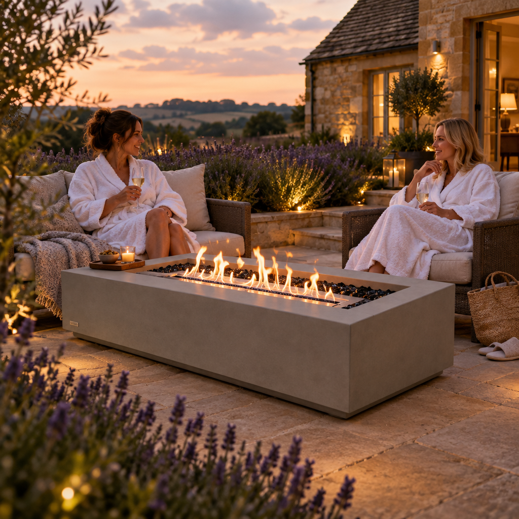 EcoSmart Fire Cosmo 50 Fire Table with Smokeless Bioethanol Flame