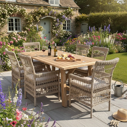Provence Collection Outdoor Large Dining Table