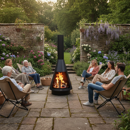 HEAT Outdoor Living La Luz 140 Terrace Fireplace – Stylish Outdoor Heating