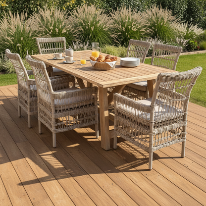 Provence Collection Outdoor Large Dining Table