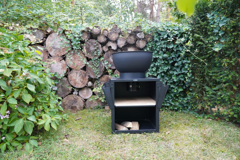 HEAT Kjok Outdoor Kitchen – Compact Fire Pit & Grill