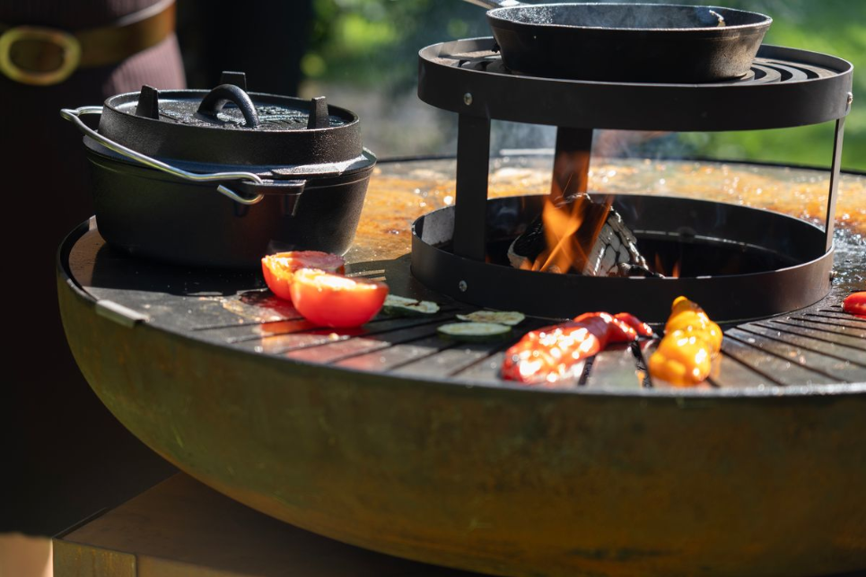 HEAT Bakka Barbecue With Grill & Storage – 80 cm Steel
