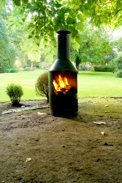 HEAT Larvik Patio Fireplace – Outdoor Wood Burner