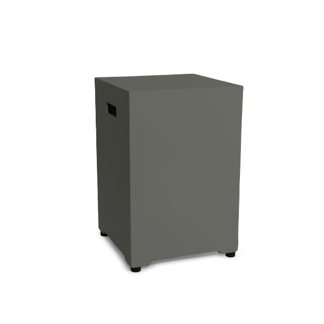 Happy Cocooning, Square Gas Bottle Enclosure, Composite - Smokey Anthracite