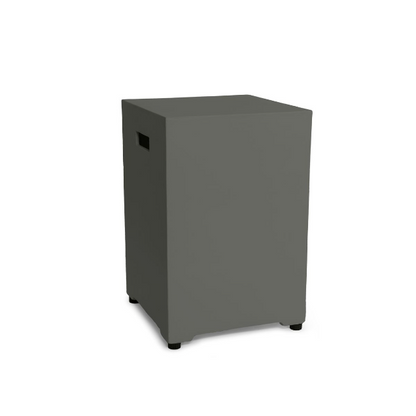 Happy Cocooning, Square Gas Bottle Enclosure, Composite - Smokey Anthracite