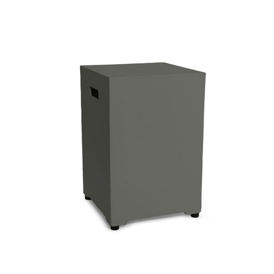 Happy Cocooning, Square Gas Bottle Enclosure, Composite - Smokey Anthracite