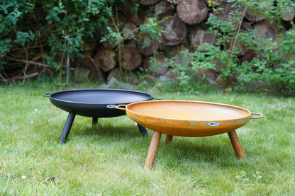 HEAT Outdoor Living Classic Feet & Handle 60cm Fire Bowl – Garden Style