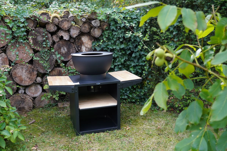 HEAT Kjok Outdoor Kitchen – Compact Fire Pit & Grill