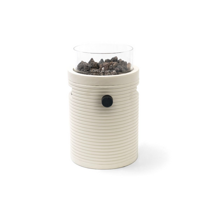 Happy Cocooning, Lumi Groove, Gas Tabletop Burner  Composite - Oyster beige