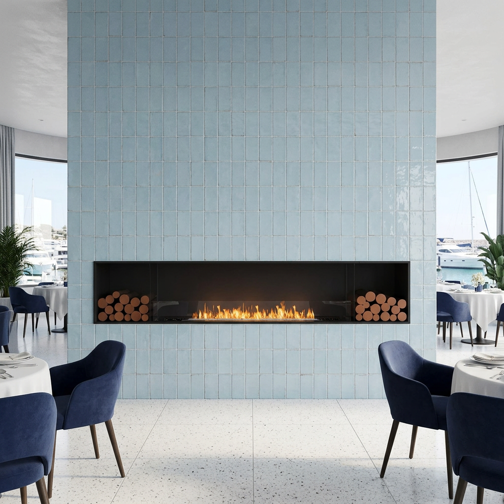 EcoSmart Fire Flex 104SS.BX2 Wide Bioethanol Fireplace Insert