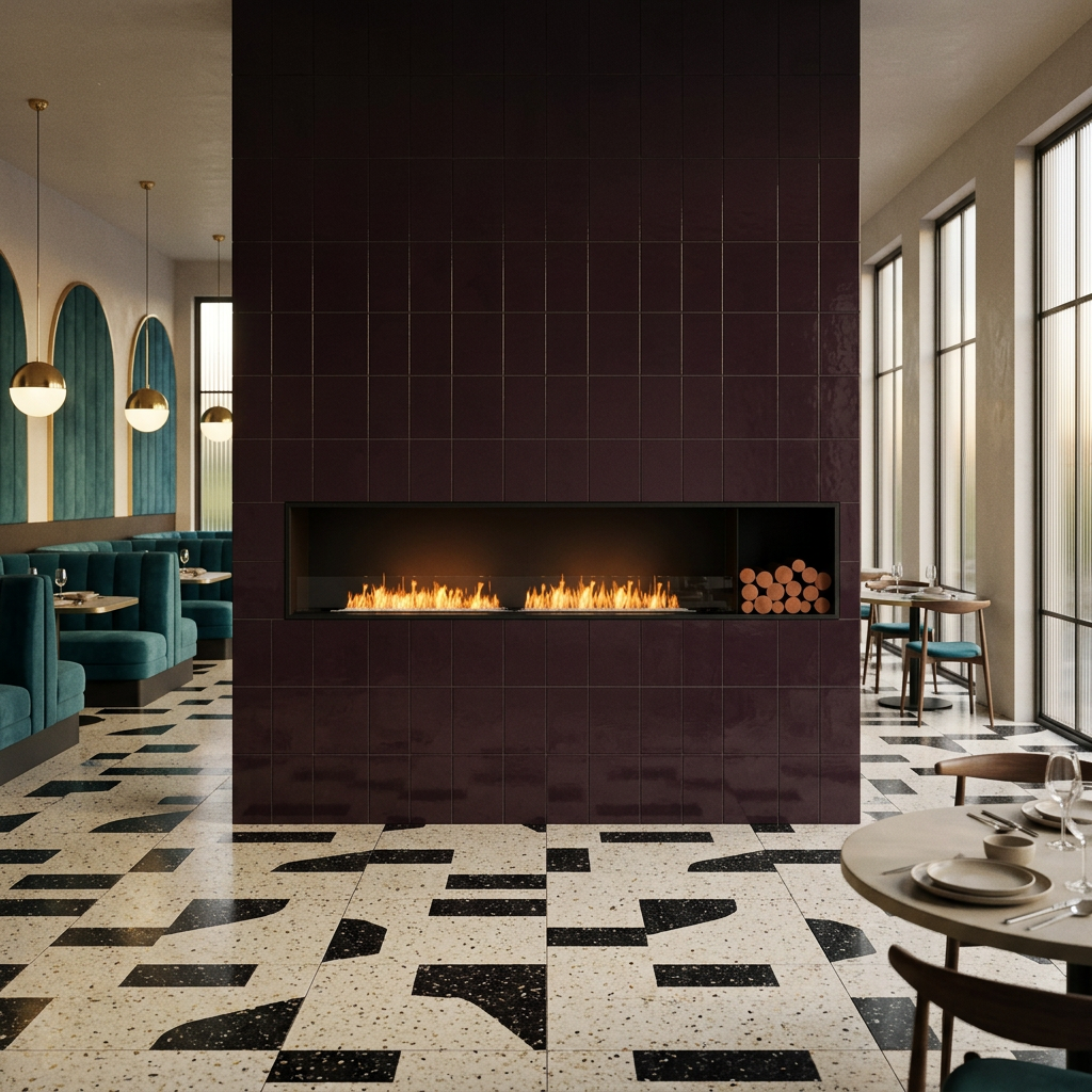 EcoSmart Fire Flex 104SS.BXR Wide Bioethanol Fireplace with Dual XL900