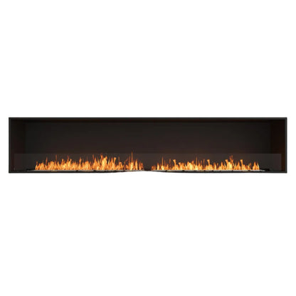 EcoSmart Fire Flex 104SS Extra Wide Bioethanol Fireplace with Dual XL1200
