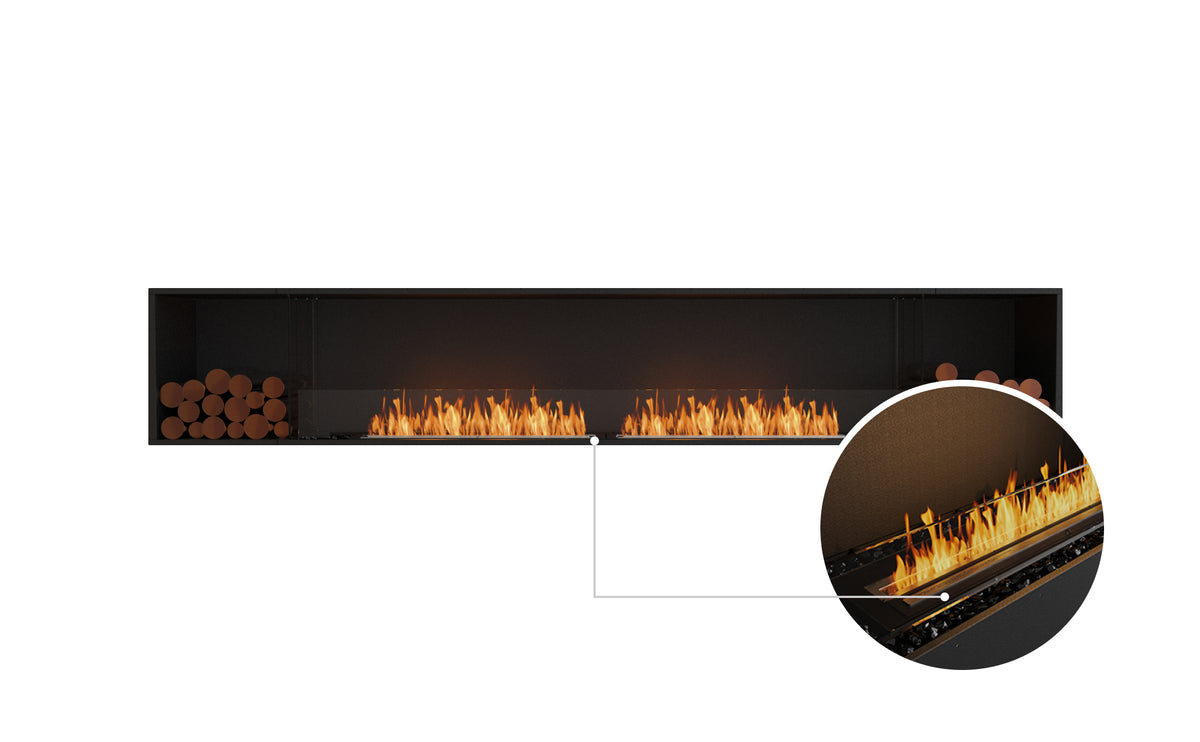 EcoSmart Fire Flex 122SS.BX2 3.3m Bioethanol Fireplace Insert