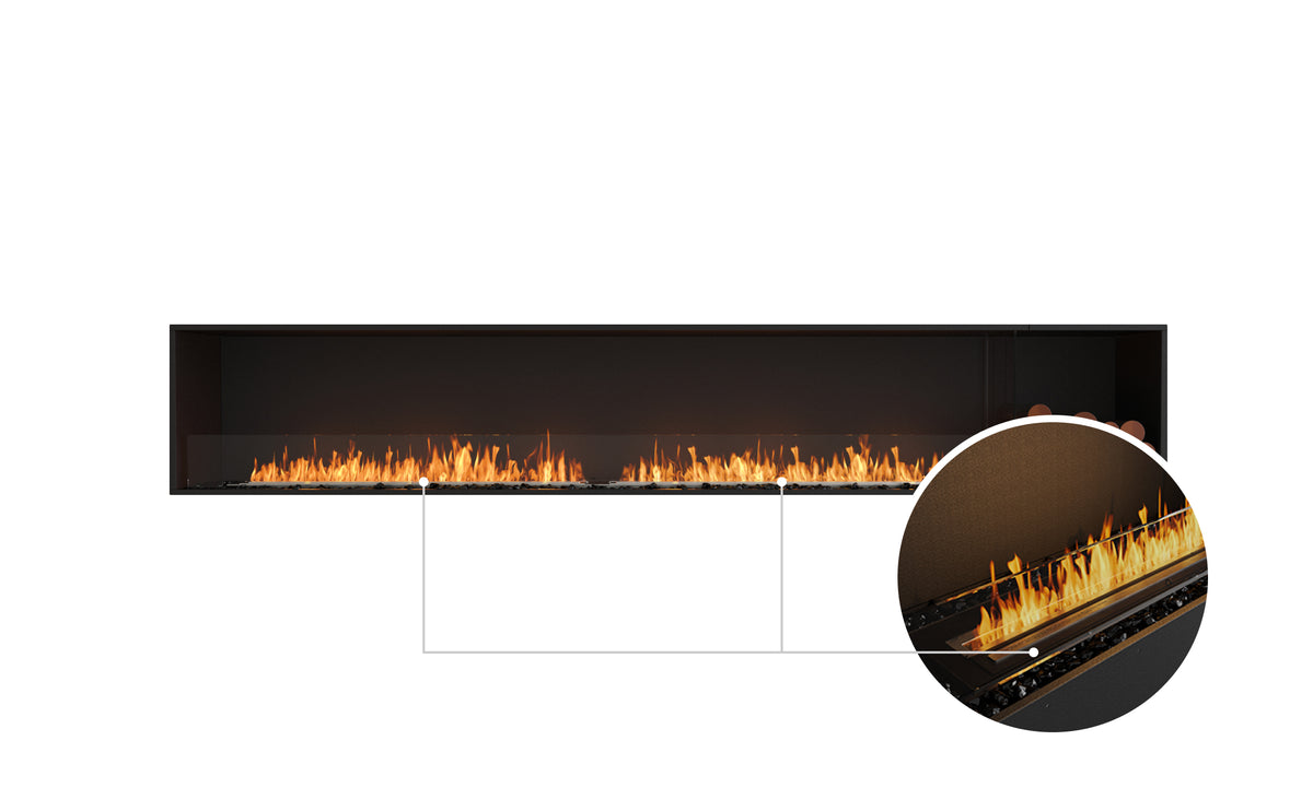 EcoSmart Fire Flex 122SS.BXR 3.3m Bioethanol Fireplace Insert