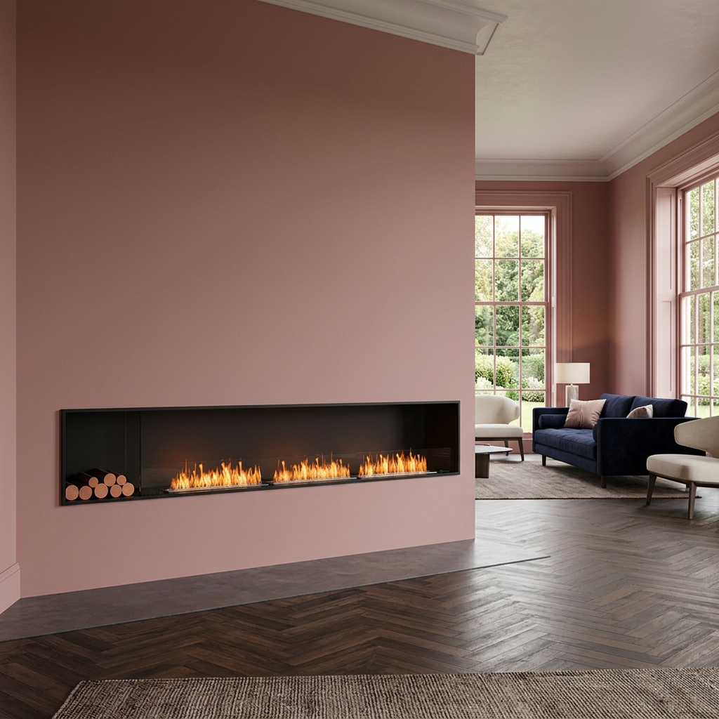EcoSmart Fire Flex 140SS.BXL 3.77m Bioethanol Fireplace Insert