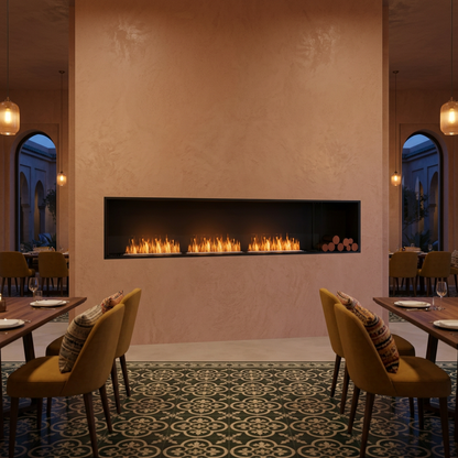 EcoSmart Fire Flex 140SS.BXR 3.77m Bioethanol Fireplace Insert