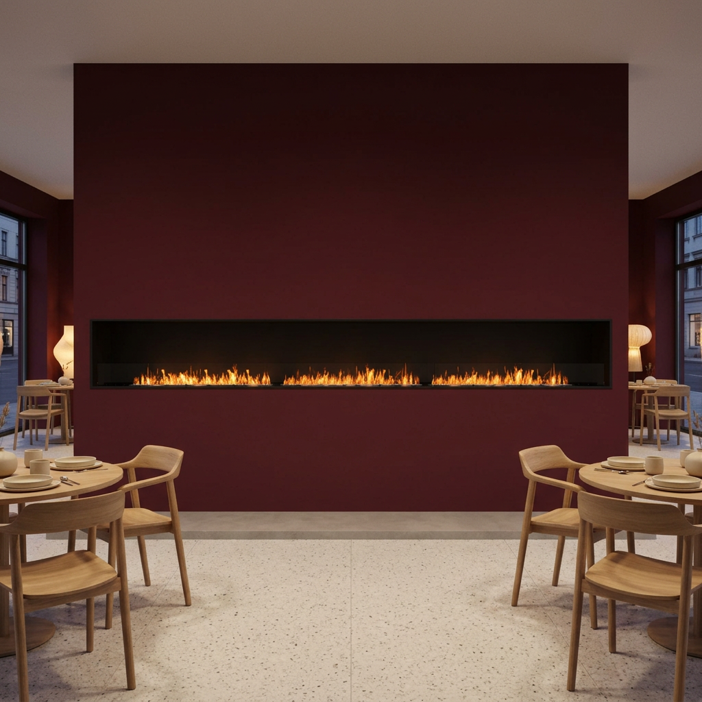EcoSmart Fire Flex 158SS 4.23m Bioethanol Fireplace