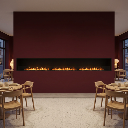 EcoSmart Fire Flex 158SS 4.23m Bioethanol Fireplace