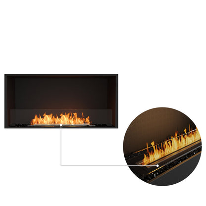 EcoSmart Fire Flex 42SS Wide Single Sided Bioethanol Fireplace Insert