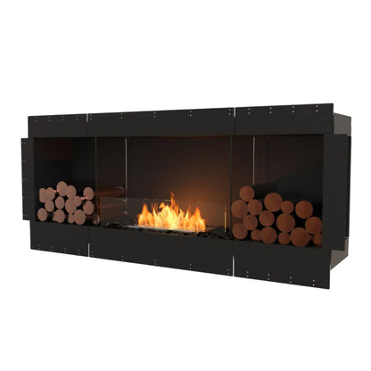 EcoSmart Fire Flex 68SS.BX2 Wide Bioethanol Fireplace with XL500 Burner