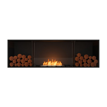 EcoSmart Fire Flex 68SS.BX2 Wide Bioethanol Fireplace with XL500 Burner