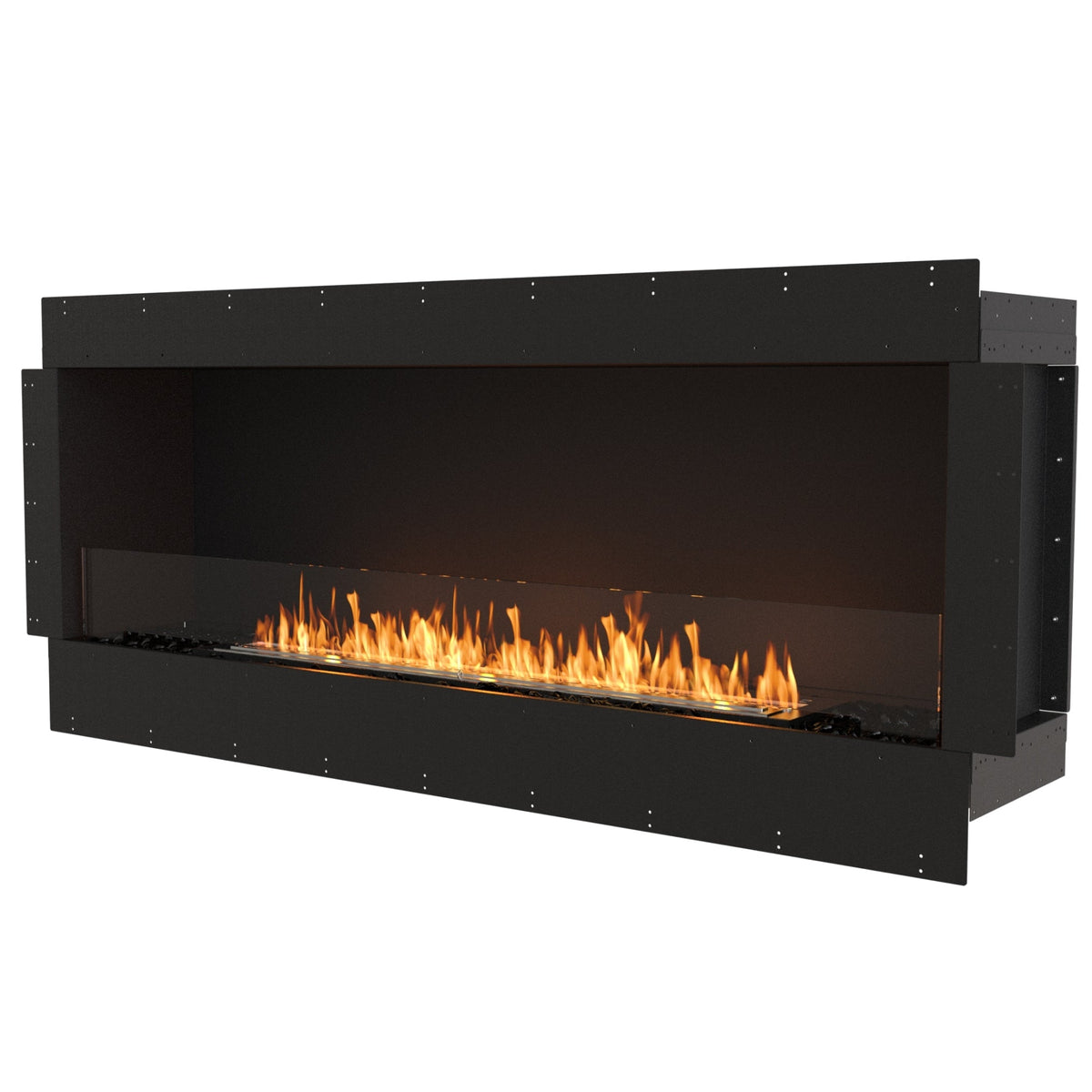 EcoSmart Fire Flex 68 Wide Bioethanol Fireplace Insert with XL1200 Burner