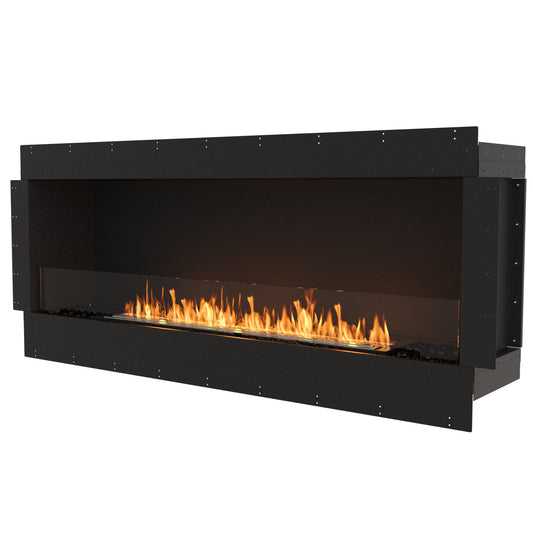 EcoSmart Fire Flex 68 Wide Bioethanol Fireplace Insert with XL1200 Burner
