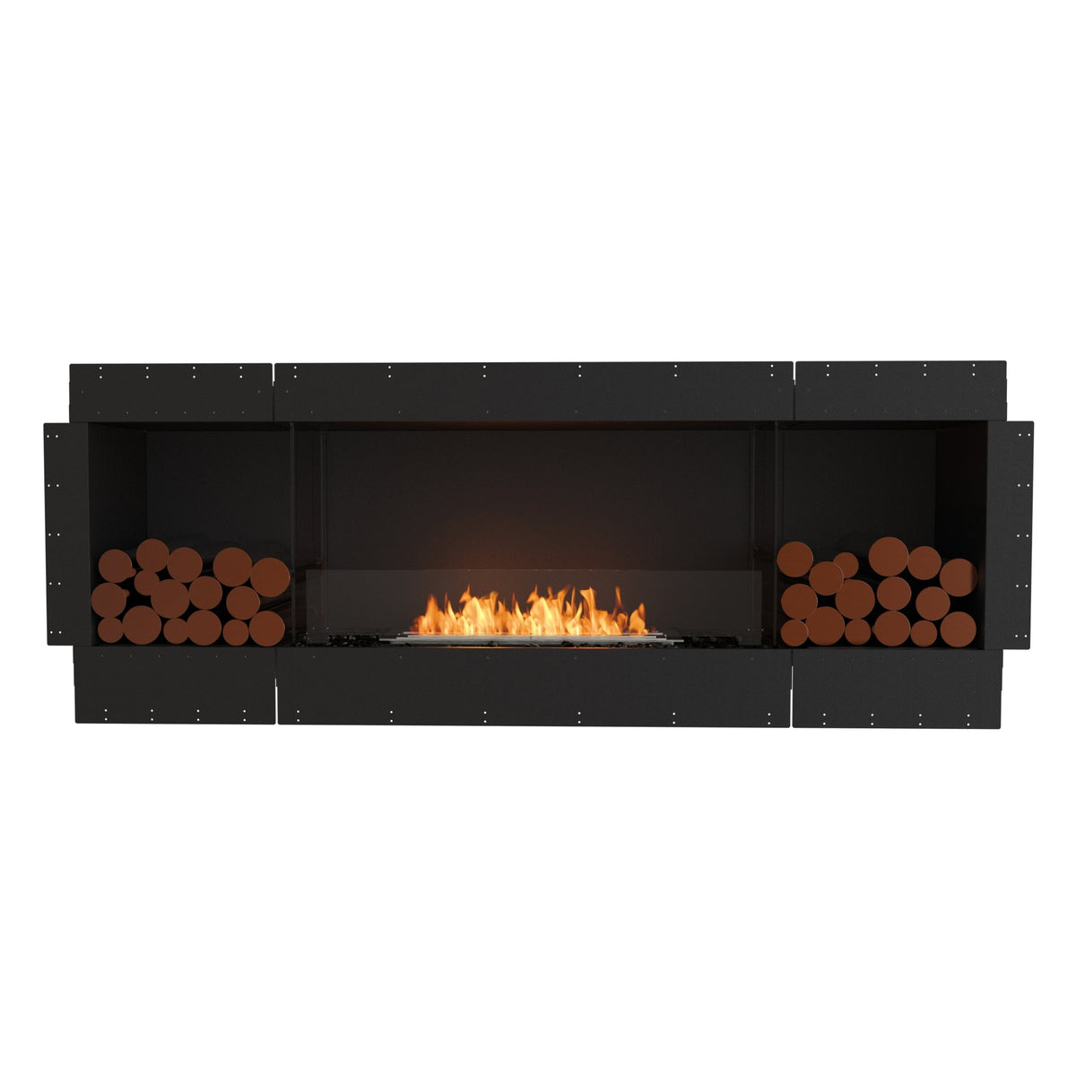 EcoSmart Fire Flex 78SS.BX2 Wide Bioethanol Fireplace with XL700 Burner
