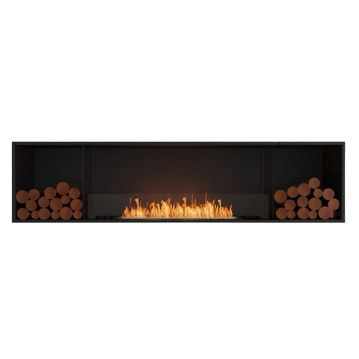 EcoSmart Fire Flex 86SS.BX2 Wide Bioethanol Fireplace with XL900 Burner