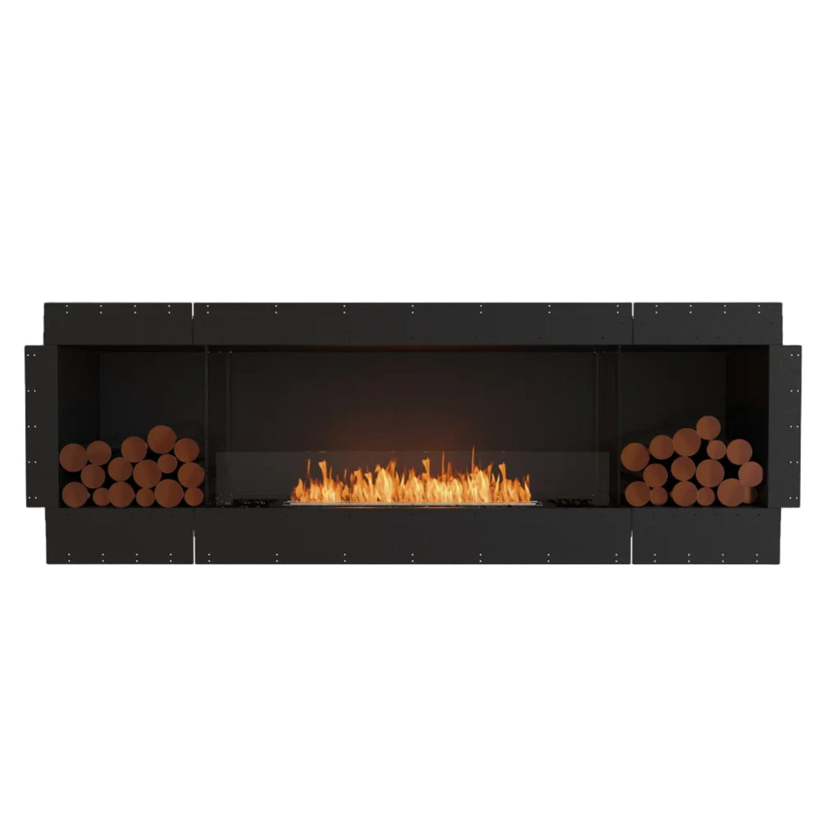 EcoSmart Fire Flex 86SS.BX2 Wide Bioethanol Fireplace with XL900 Burner