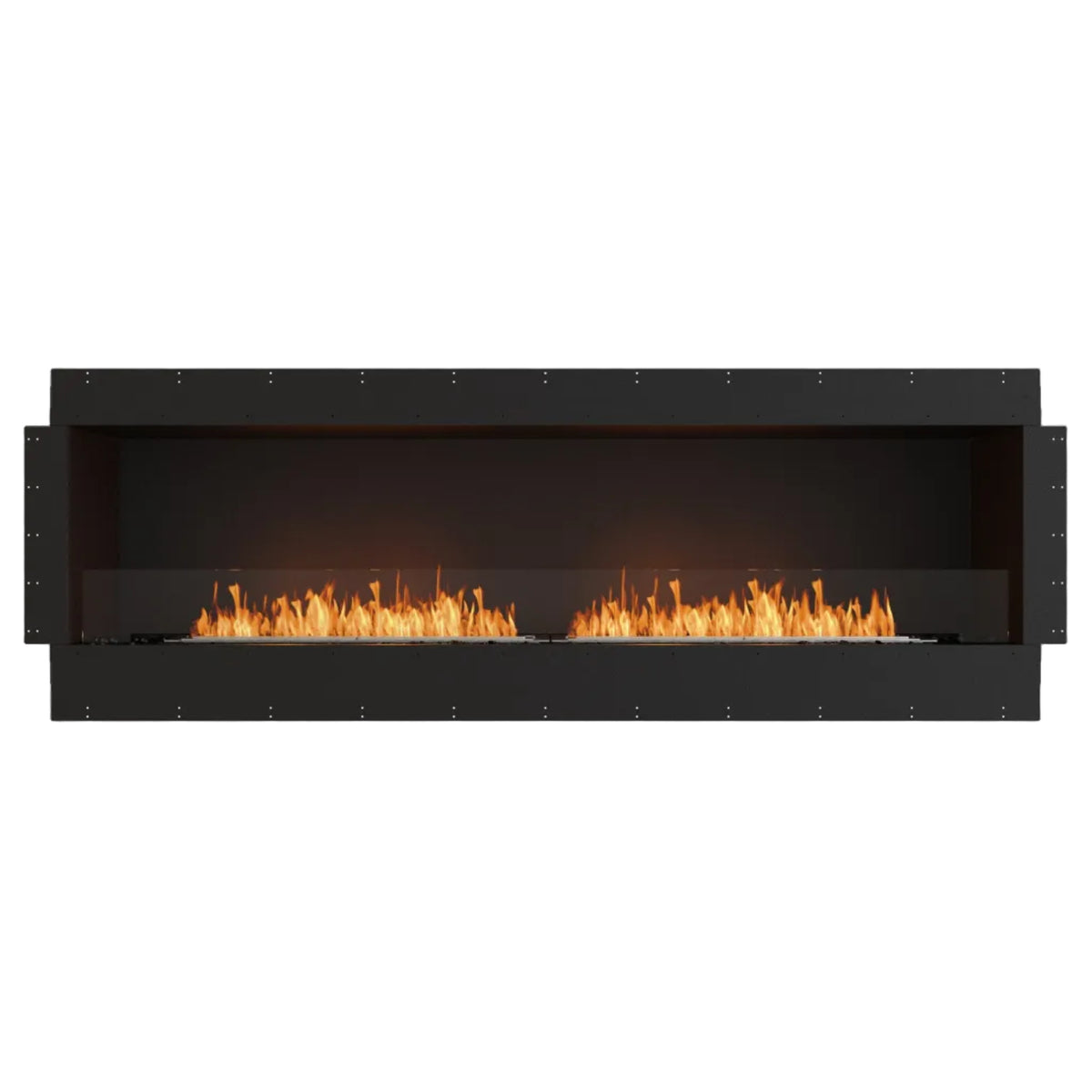 EcoSmart Fire Flex 86SS Wide Bioethanol Fireplace with Dual XL900 Burners