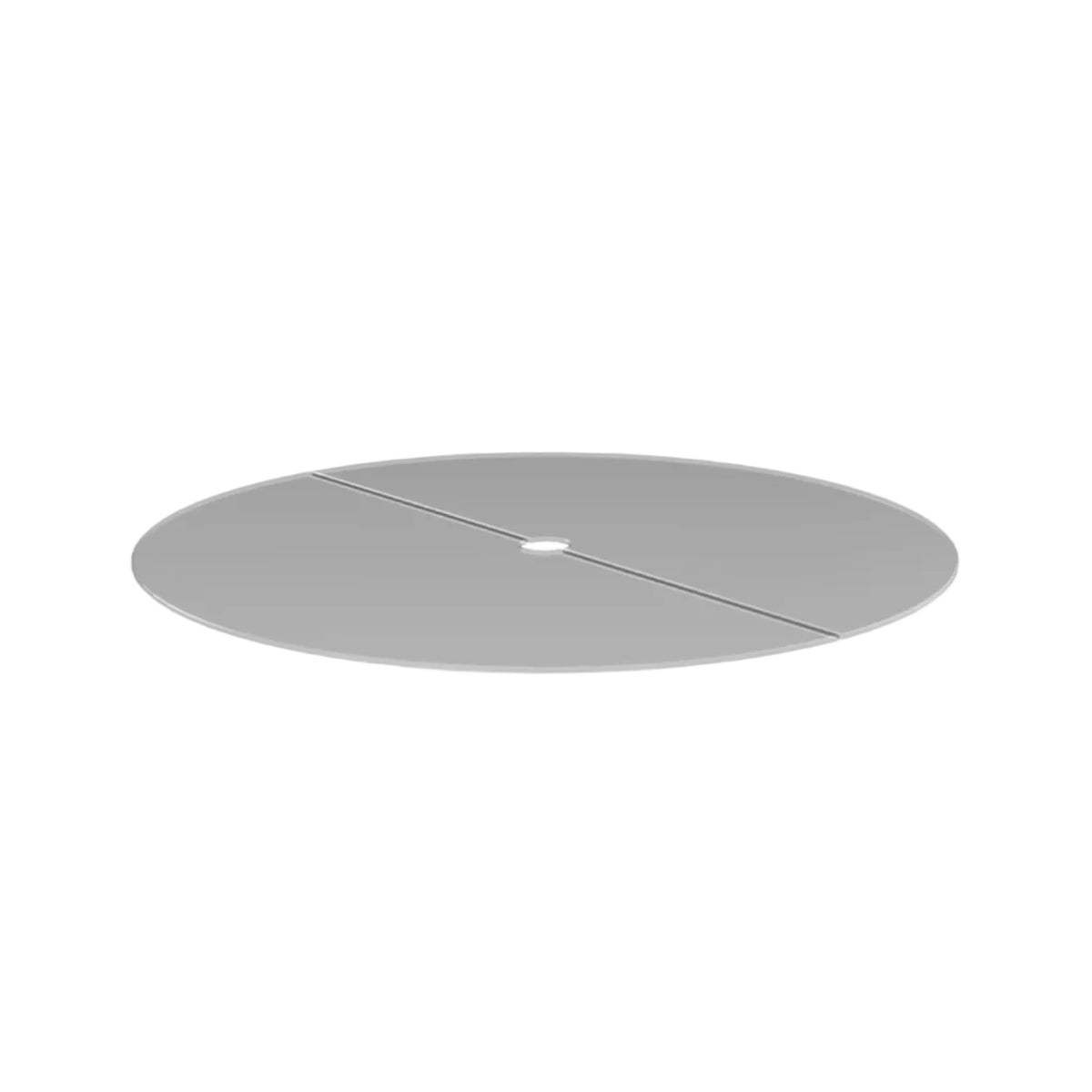 EcoSmart R20 Cover Plate | Smoke Grey Toughened Glass