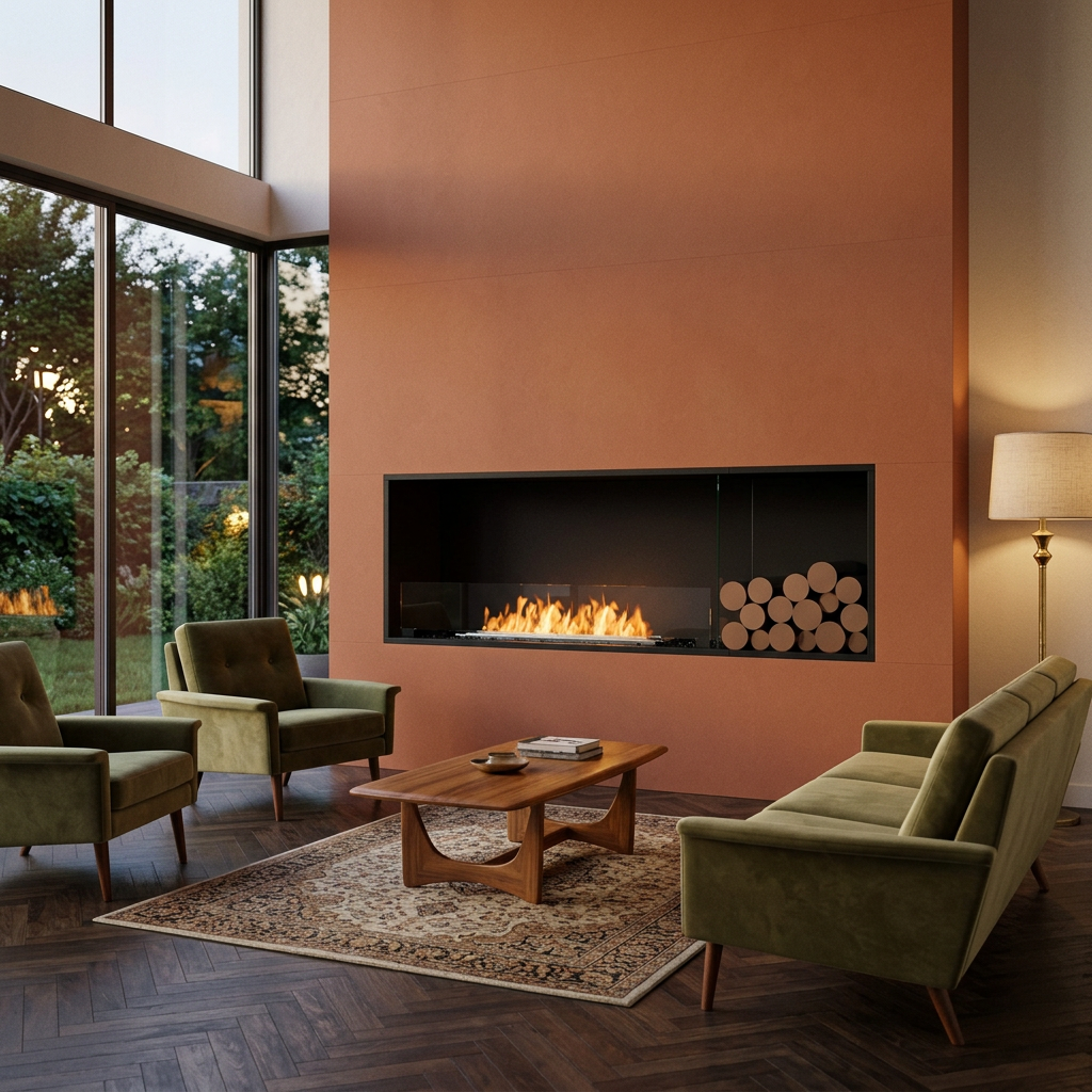 EcoSmart Fire Flex 60SS.BXR Wide Bioethanol Fireplace Insert with XL700 Burner