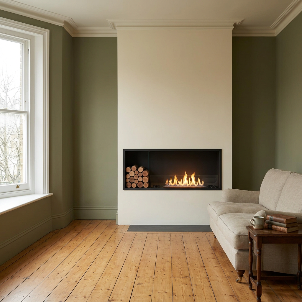 EcoSmart Fire Flex 68SS.BXL Wide Bioethanol Fireplace with XL900 Burner