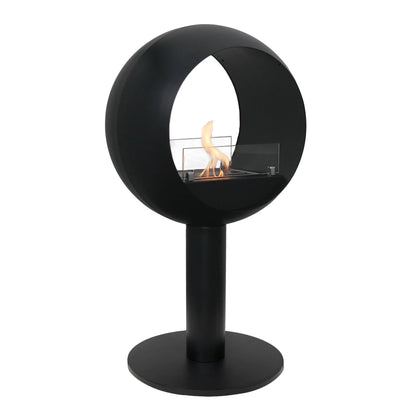 Edmonton 2-Sided Freestanding Bioethanol Fireplace