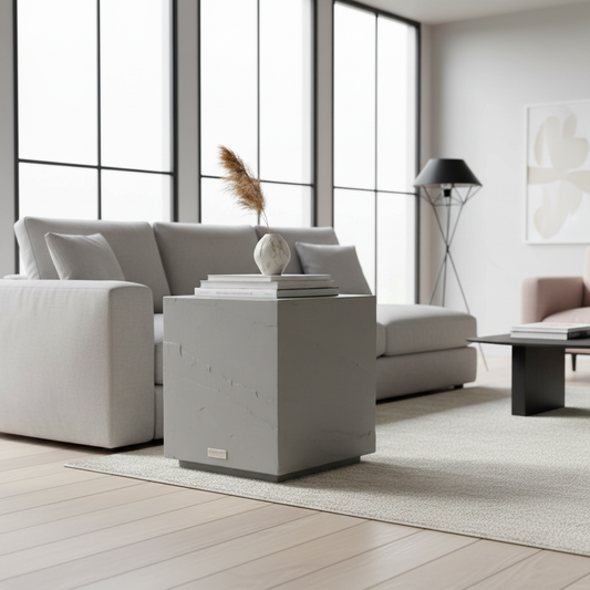 Elementi, Colorado Side Table, Space Grey Outdoor