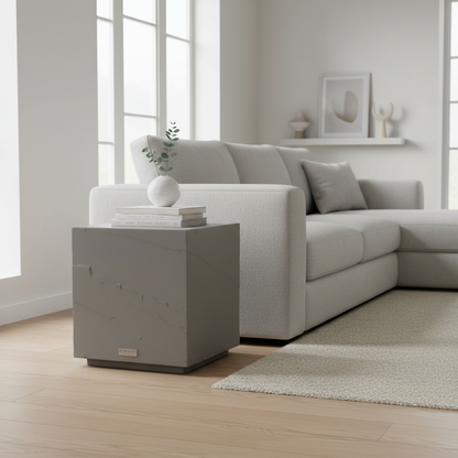 Elementi, Colorado Side Table, Space Grey Outdoor