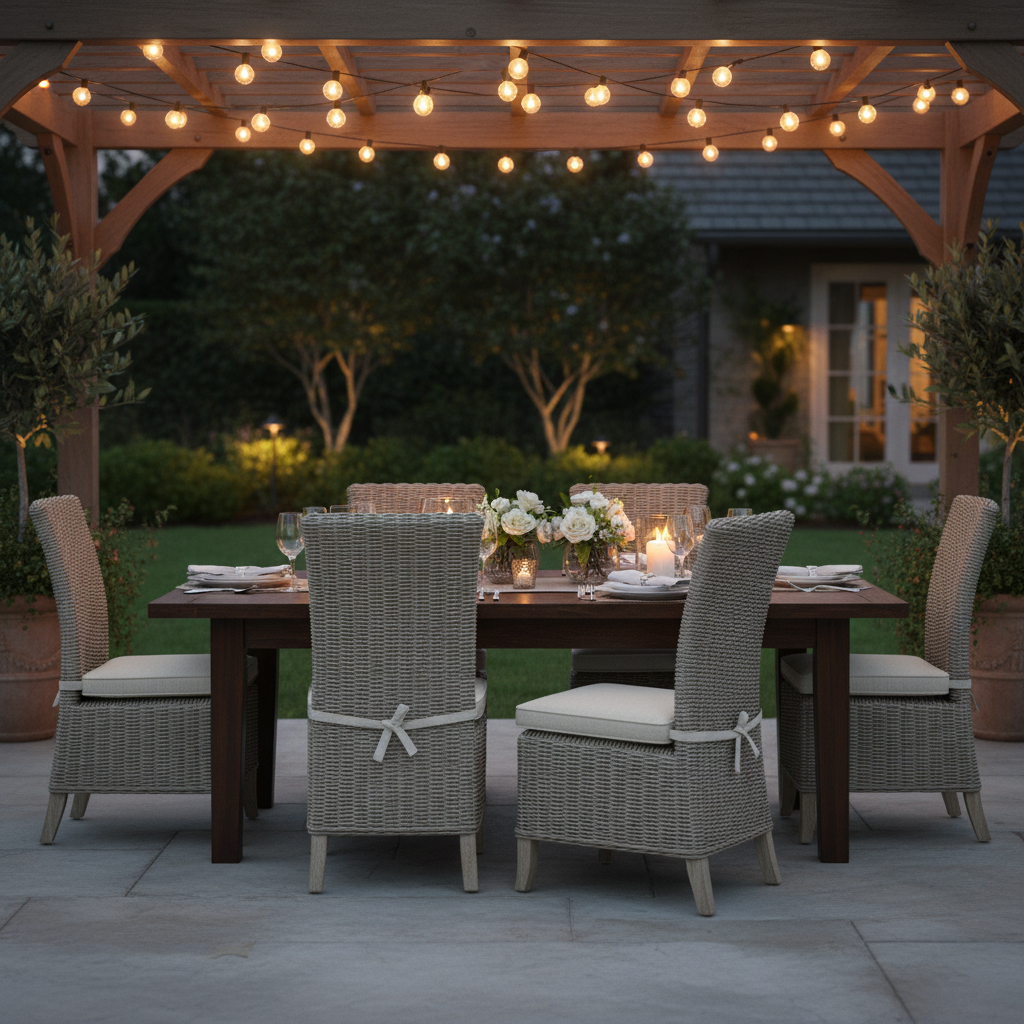 Capri Collection Outdoor Dining Chair