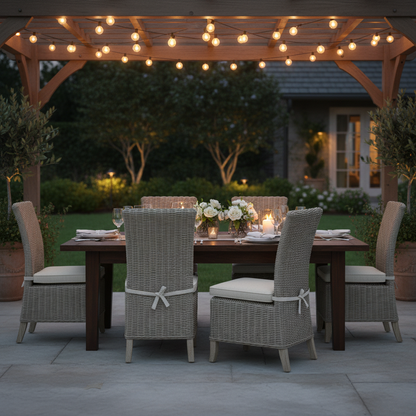 Capri Collection Outdoor Dining Chair