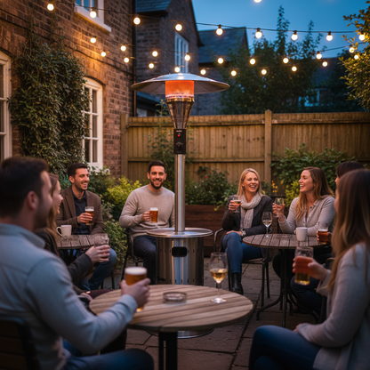 Enders, Commercial Gas Patio Heater, Stainless Steel