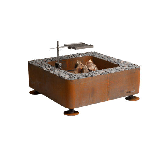 GrillSymbol Corten Steel Fire Pit Fogo 