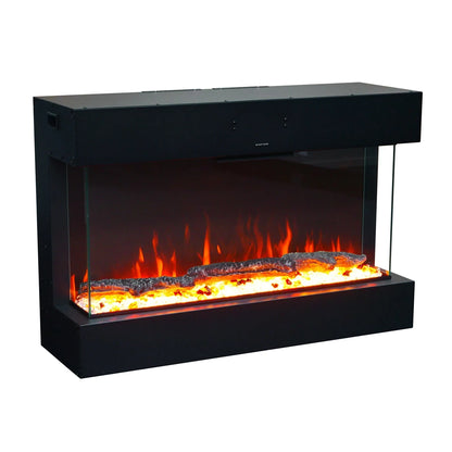 Feroza 101 cm Wall-Mounted Electric Fireplace – ScandiFlames