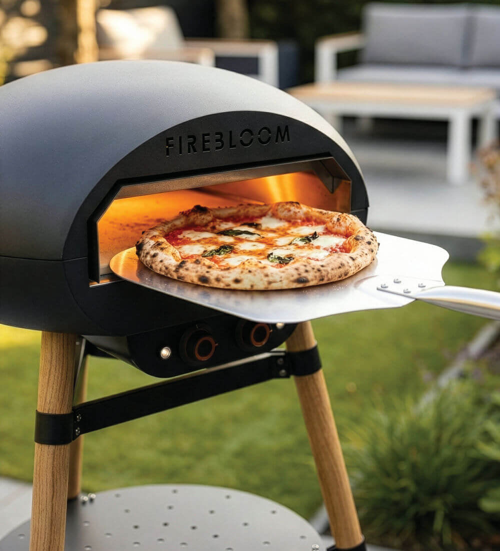 Freestanding Electric Pizza Oven with Stand Fast 400°C Outdoor Cooking