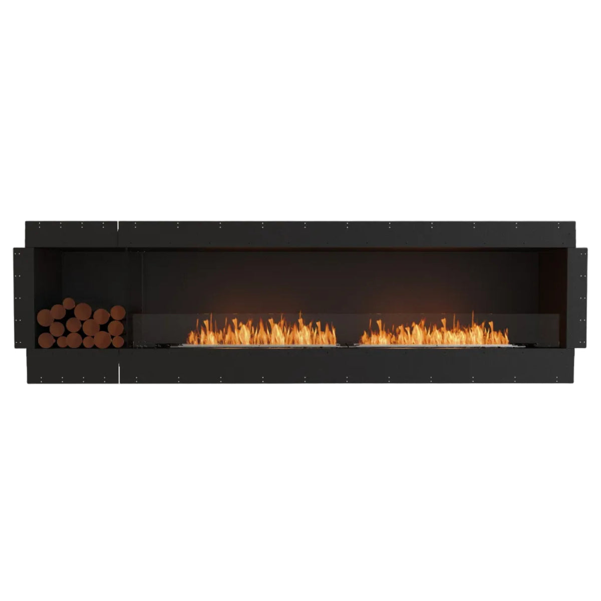 EcoSmart Fire Flex 104SS.BXL Wide Bioethanol Fireplace with Dual XL900