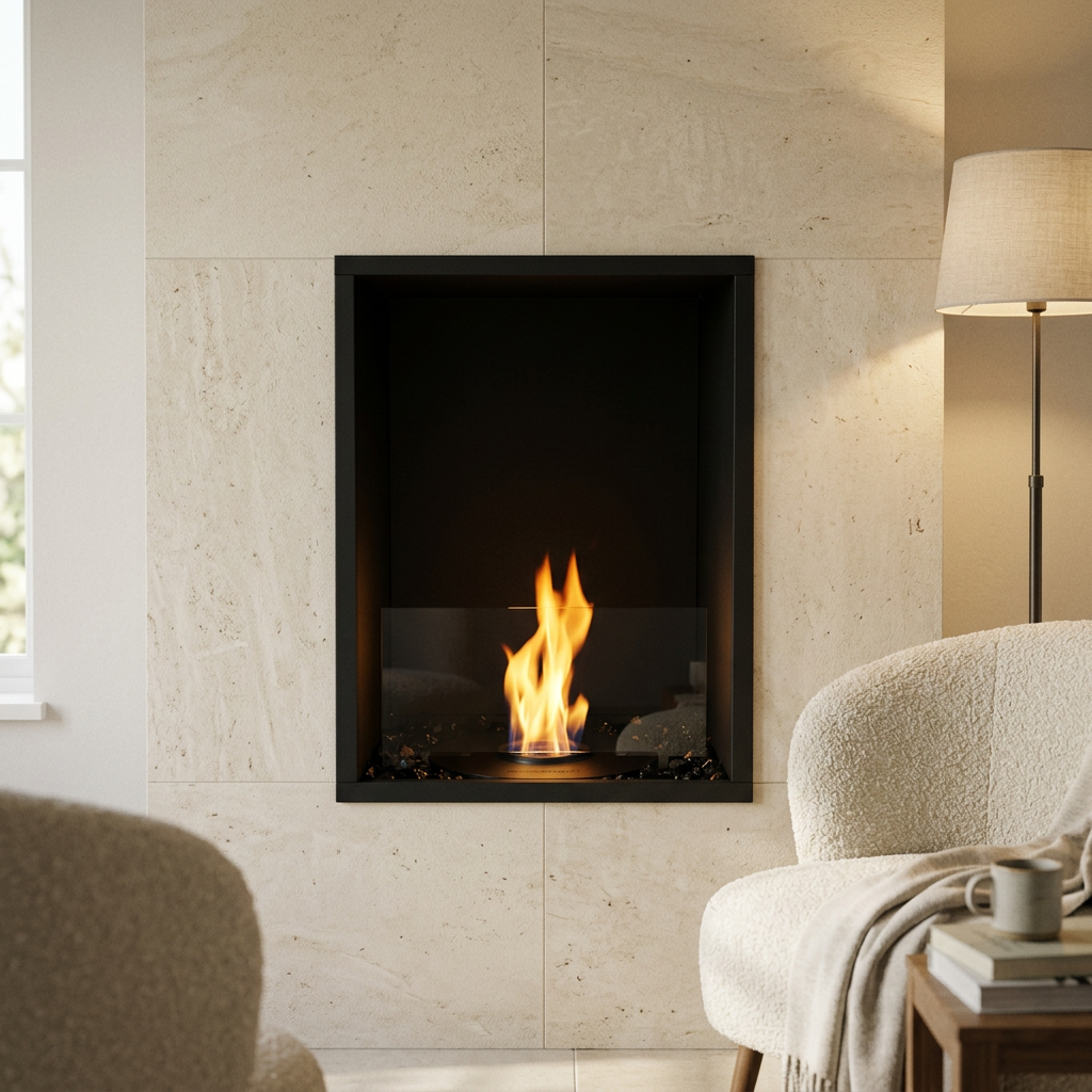 EcoSmart Fire Flex 18 Single Sided Bioethanol Fireplace Insert
