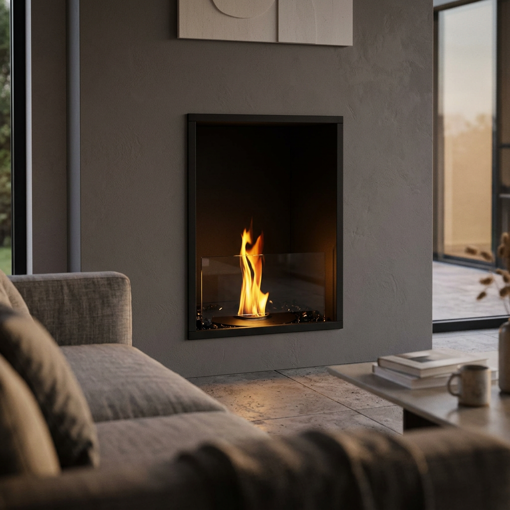 EcoSmart Fire Flex 18 Single Sided Bioethanol Fireplace Insert