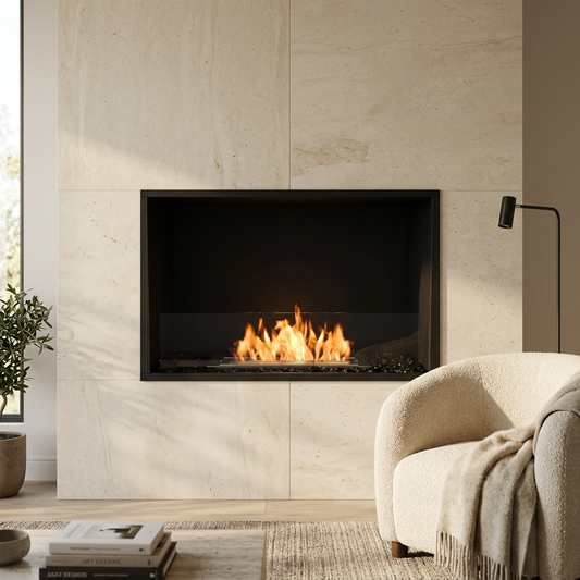EcoSmart Fire Flex 32SS Wide Single Sided Bioethanol Fireplace Insert