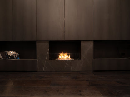 EcoSmart Fire Flex 42SS Wide Single Sided Bioethanol Fireplace Insert